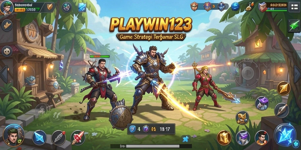 Tampilan gameplay PLAYWIN123 yang menarik dan seru.