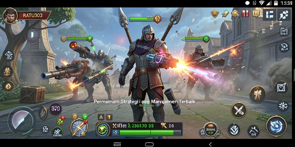 Tampilan gameplay menarik dari RATU303 dengan strategi yang mendebarkan.