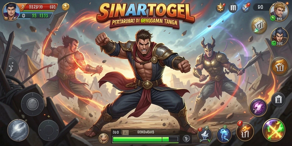 Tampilan gameplay SINARTOGEL yang mendebarkan dan penuh aksi.